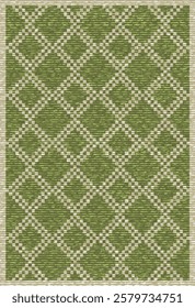 Geometrical Carpet Vector modern Pattern with trending colors in high resolution
