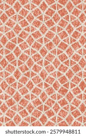 Geometrical Carpet Vector modern Pattern with trending colors in high resolution
