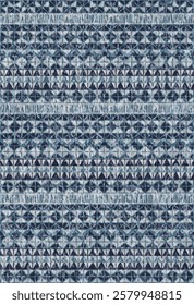 Geometrical Carpet Vector modern Pattern with trending colors in high resolution
