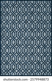 Geometrical Carpet Vector modern Pattern with trending colors in high resolution
