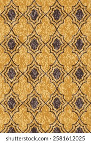 Geometrical Carpet Vector modern Pattern with texture and trending colors in high resolution
