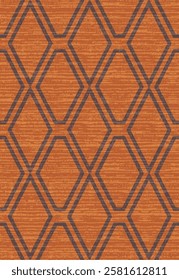 Geometrical Carpet Vector modern Pattern with texture and trending colors in high resolution
