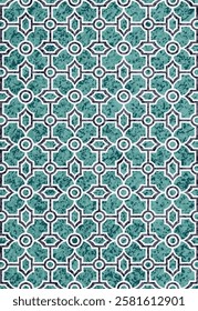 Geometrical Carpet Vector modern Pattern with texture and trending colors in high resolution
