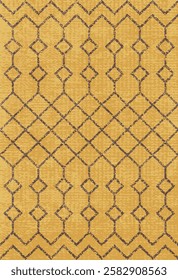 Geometrical Carpet Vector modern Pattern with texture and trending colors in high resolution
