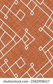 Geometrical Carpet Vector modern Pattern with texture and trending colors in high resolution
