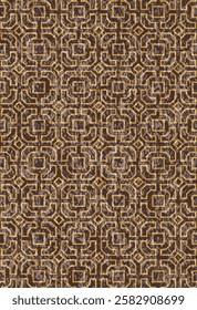 Geometrical Carpet Vector modern Pattern with texture and trending colors in high resolution
