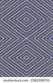 Geometrical Carpet Vector modern Pattern with texture and trending colors in high resolution
