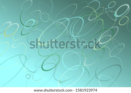 Geometrical color gradient ellipse web site background - abstract vector illustration with ellipses