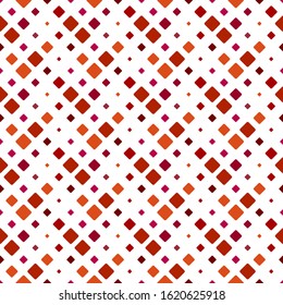 Geometrical colorful diagonal square pattern background - abstract vector design