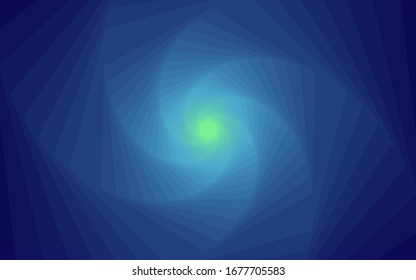 Geometrical colorful gradient background. Gradient hexagon in blue shades. Geometrical design.