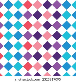 Patrón ininterrumpido geométrico y colorido. Diseño de patrones mínimo.