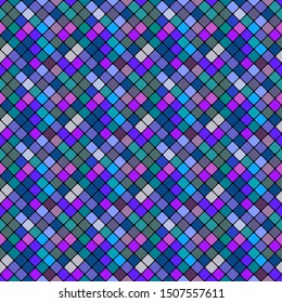 Geometrical colorful square pattern background - repeating vector design from squares