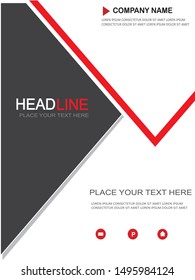 geometrical cover templete for business proposal or presentation