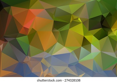 Geometrical Creased Paper Style Pattern Texture