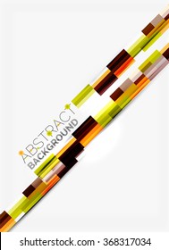 Fondo de diseño geométrico, líneas rectas sobre blanco