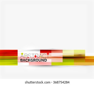 Geometrical design background, straight lines on white
