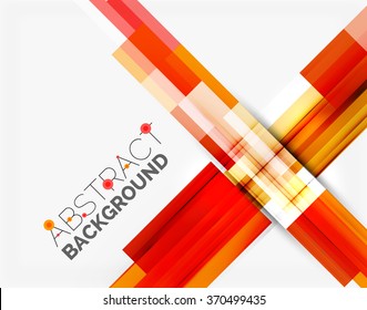 Fondo de diseño geométrico, líneas rectas sobre blanco