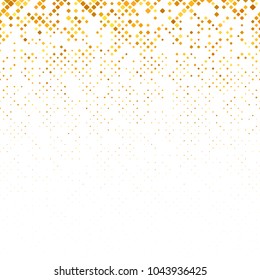 Geometrical diagonal rounded square pattern - vector mosaic tile background graphic