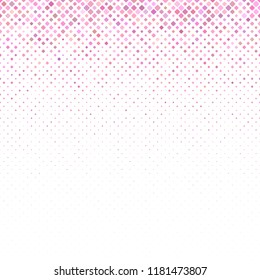 Geometrical diagonal square pattern background - vector illustration from squares in varying sizes