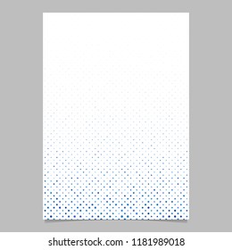 Geometrical dot pattern background brochure template - vector design