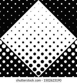 Geometrical dot pattern background design - abstract vector illustration from circles