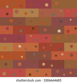 the geometrical drawing consisting of the rectangles lying the friend on the friend as a brick wall of different shades