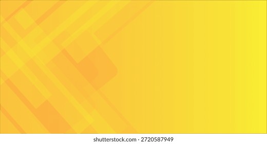 Fondo naranja o amarillo abstracto de patrón geométrico y dinámico y retro con espacio y Formas geométricas de concepto de negocios y tecnología sin costuras dinámicas y modernas.