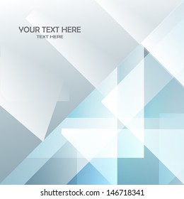 Geometrical Elegant Blue Background - Vector Illustration, Graphic Design Editable For Your Design. Beautiful Background For Business Brochure. Space For Your Message. EPS10