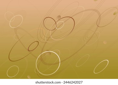 Geometrical elliptical shape web site background - geometric abstract vector illustration