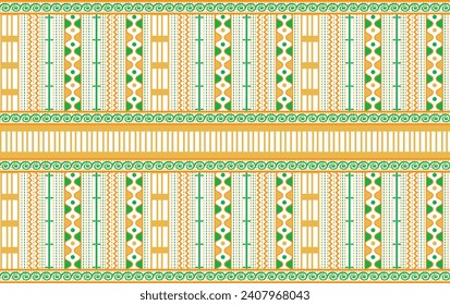 Geometrical ethnic oriental pattern traditional Design for clothing fabric background style Vector illustration
