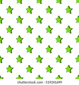 Geometrical figure of five pointed stars pattern. Cartoon illustration of geometrical figure of five pointed stars vector pattern for web