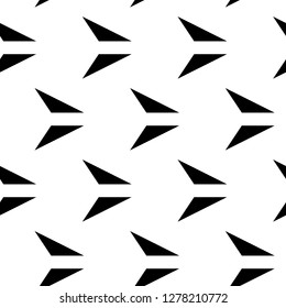 Geometrical figures pattern. Triangles backdrop. Polygons ornament.Triangular shapes wallpaper. Geometric background. Digital paper, textile print, abstract. Seamless vector