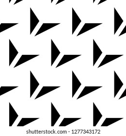 Geometrical figures pattern.Triangular shapes wallpaper. Triangles backdrop. Polygons ornament. Geometric background. Digital paper, textile print, abstract. Seamless vector