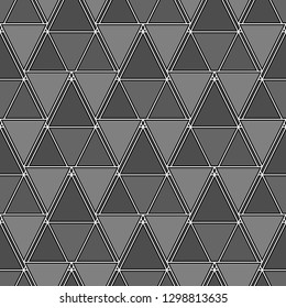 Geometrical figures wallpaper. Shapes backdrop.Seamless ornament. Triangles, rhombuses, parallelograms, trapeziums pattern. Geometric background. Digital paper, abstract