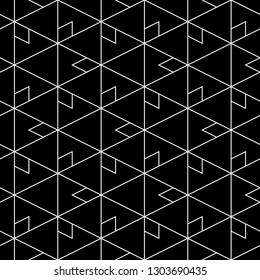 Geometrical figures wallpaper. Simple shapes backdrop. Triangles, rhombuses, polygons pattern. Geometric background. Digital paper, abstract. Seamless ornament