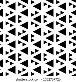 Geometrical figures wallpaper. Triangles, rhombuses, polygons pattern. Simple shapes backdrop. Digital paper, abstract. Geometric background. Seamless ornament