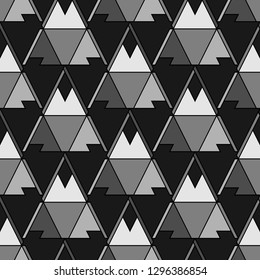 Geometrical figures wallpaper.Shapes backdrop. Triangles, rhombuses, parallelograms, trapeziums, polygons pattern. Geometric background. Digital paper, abstract. Seamless ornament
