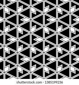 Geometrical figures wallpaper.Simple shapes backdrop. Digital paper, abstract. Triangles, rhombuses, polygons pattern. Geometric background. Seamless ornament.