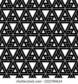 Geometrical figures wallpaper.Triangles, rhombuses, polygons pattern. Geometric background. Simple shapes backdrop. Seamless ornament.Digital paper, abstract
