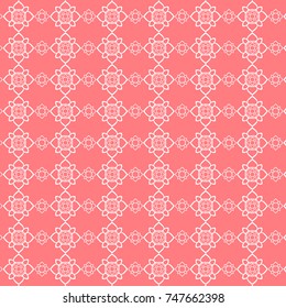 geometrical floral pattern designed in vector format.