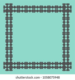 Geometrical frame of complex shapes. Different forms