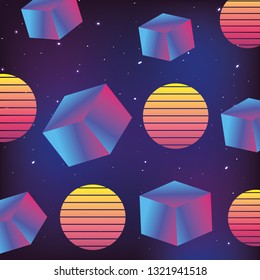 geometrical futuristic backgrouns