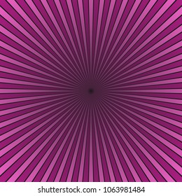 Geometrical gradient abstract ray background - comic vector design from striped rays