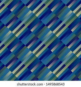 Geometrical gradient diagonal stripe pattern background design - abstract vector graphic