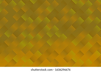 Geometrical gradient dot pattern background - colorful abstract vector graphic design with circles