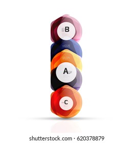 Antecedentes abstractos de hexágonos geométricos, brillante estilo cuadrado