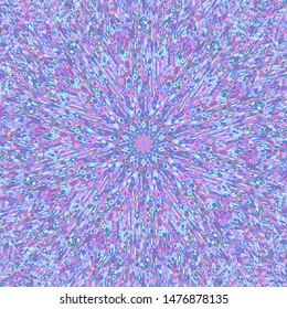 Geometrical hypnotic round tile pattern mosaic background design - abstract colorful circular vector illustration