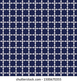 Geometrical ivory stripes seamless pattern. Blue, white.- Fabric,background,wallpapers, gift warps,stationery, packaging and surface pattern design.