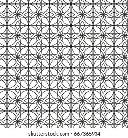 Geometrical linear abstract creative pattern