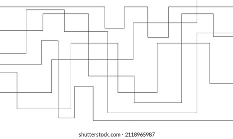 geometrical linear abstract. drops, curves, Lines pattern of lines on white background. Modern retro creative cool background
